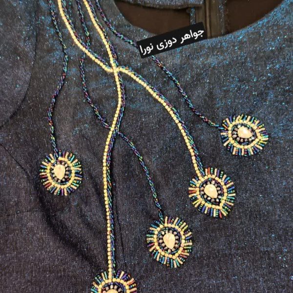 جواهردوزی پیراهن لمه مشهد 600x600